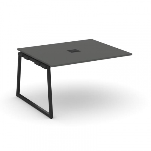 Style Project Проходной наб. элем. перег. стола SN-4T1.NSPRG-034 Акация Лорка/Металл Антрацит/Заглуш фото 4