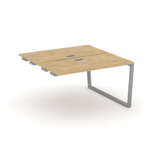 Style Project Стол-приставка к опор. элем. SN-6T2.DPRS-021 Акация Лорка/Металл Антрацит/Заглушка Пла фото 2