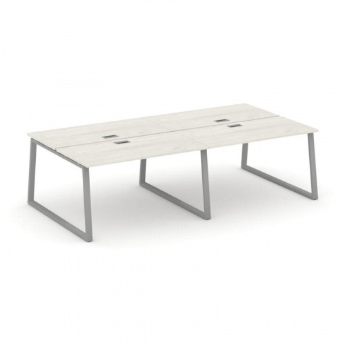 Style Project Рабочая станция 2-х сторон. SN-6T1.DRS-042 Акация Лорка/Металл Антрацит/Заглушка Пласт фото 12