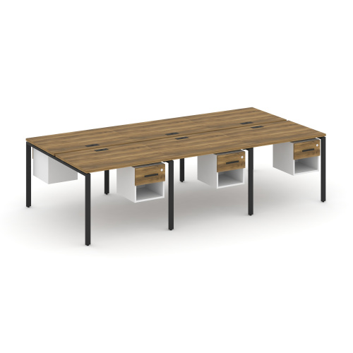 Бенч-система на 6 мест с подвесными тумбами Concept CN.DRS-157 фото 7