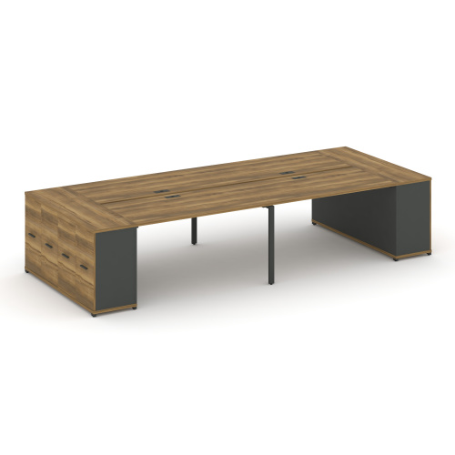 Бенч-система с опорными распашными шкафами Concept CN.DRS-264