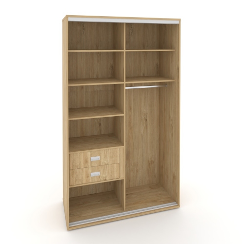 Корпус 2-х секционного шкафа высокого L=1700мм Maris SH.K2-7.1 K6 фото 3