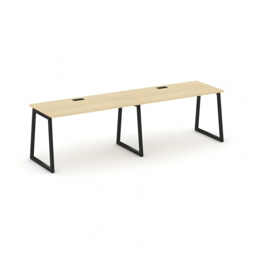 Style Project Рабочая станция 1 сторон. SN-4T1.ORS-023 Акация Лорка/Металл Антрацит/Заглушка Пластик фото 25