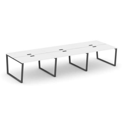 Style Project Рабочая станция 2-х сторон. SN-6T2.DRS-084 Акация Лорка/Металл Антрацит/Заглушка Пласт фото 26