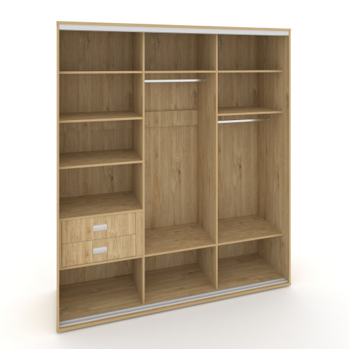 Корпус 3-х секционного шкафа высокого L=2669мм Maris SH.K3-8.1 K5 фото 3