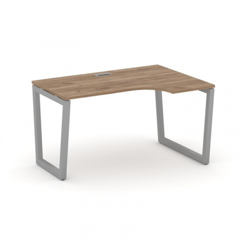 Style Project Стол рабочий эргоном. SN-5T2.SPA-011(R) Акация Лорка/Металл Антрацит/Заглушка Пластик фото 10