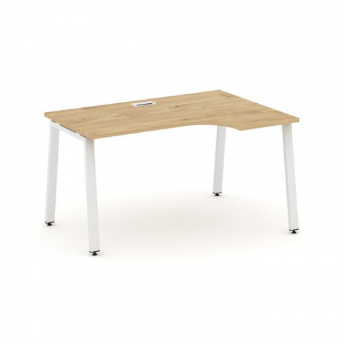 Style Project Стол рабочий эргоном. SN-6A.SPA-021(R) Белый/Металл Антрацит 1380*800/980*750 фото 24 Style Project Стол рабочий эргоном. SN-6A.SPA-021(R) Белый/Металл Антрацит 1380*800/980*750 фото 24