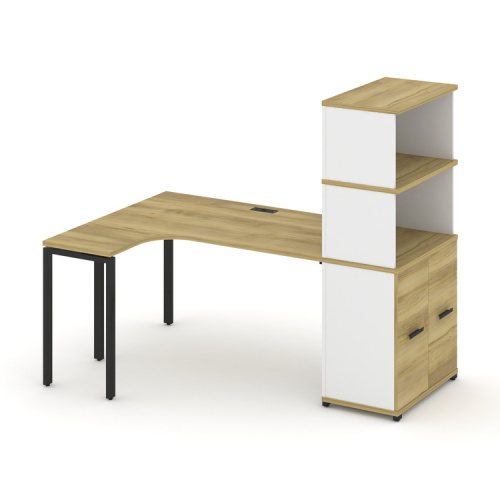Стол эргономичный с опорным распашным шкафом Concept CN.SA-215(L)