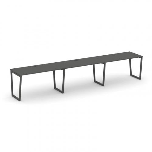 Style Project Рабочая станция 1 сторон. SN-4T2.ORS-053 Акация Лорка/Металл Антрацит/Заглушка Пластик фото 27