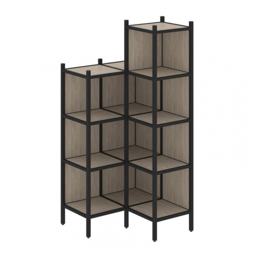 Стеллаж офисный угловой Loft VR.L-38 фото 3 Стеллаж офисный угловой Loft VR.L-38 фото 3