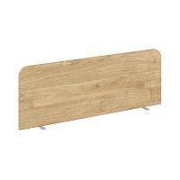 Настольный Экран фронтальный UNE.DEKRF-401.16 Тиквуд Светлый/Металл Серый 980*16*425