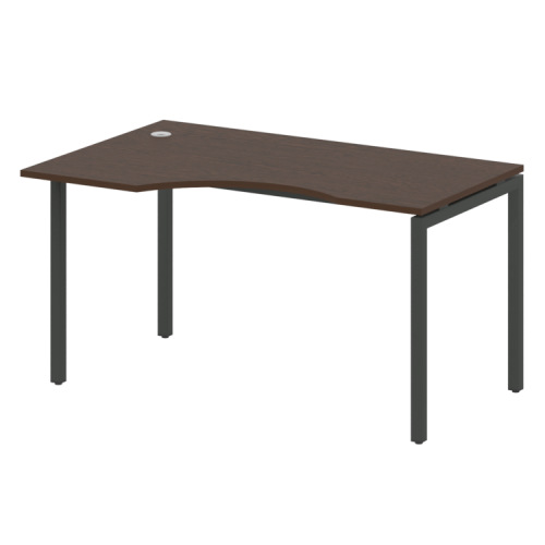 Стол криволинейный левый на П-обр. м/к Metal System Quattro 40БП.СА-2 (L) фото 9 Стол криволинейный левый на П-обр. м/к Metal System Quattro 40БП.СА-2 (L) фото 9