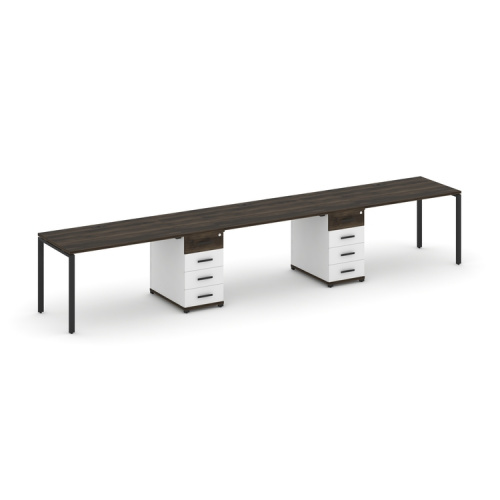 Бенч-система на 3 места с 2 опорными тумбами Concept CN.ORS-434 фото 9