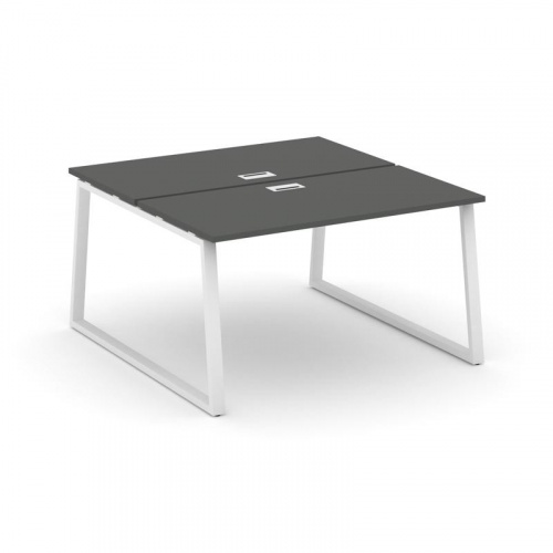 Style Project Рабочая станция 2-х сторон. SN-6T1.DRS-001 Акация Лорка/Металл Антрацит/Заглушка Пласт фото 19