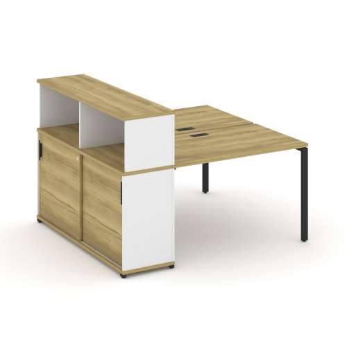 Бенч-система с опорным шкафом-купе с надставкой Concept CN.DRS-238 фото 6