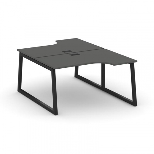 Style Project Рабочая станция эргоном. SN-5T1.DRPA-022 Акация Лорка/Металл Антрацит/Заглушка Пластик фото 4