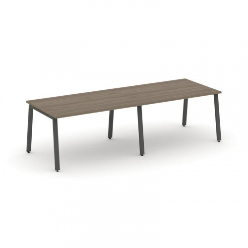 Style Project Стол переговорный SN-6A.SPRG-011.3 Тиквуд Светлый/Металл Антрацит 1960*980*750 фото 25