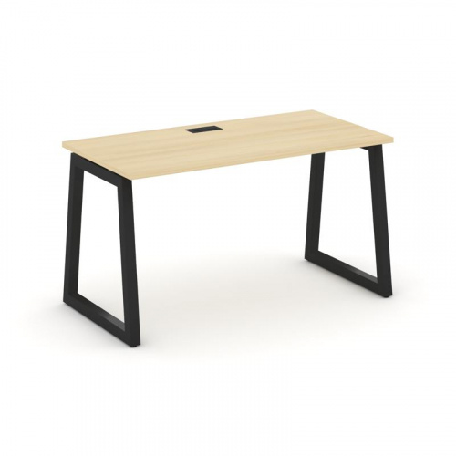 Style Project Стол письменный SN-5T1.SP-003 Акация Лорка/Металл Антрацит/Заглушка Пластик Черный 138 фото 7