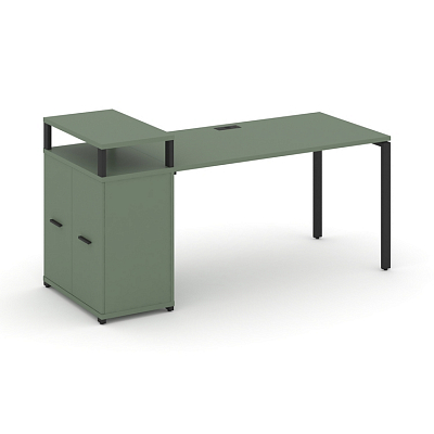 Стол офисный с опорным распашным шкафом Concept CN.SP-221