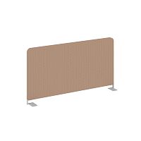 Настольный Экран боковой UNE.TEKRB-406.25 Темно-бежевый/Металл Серый 980*28*397