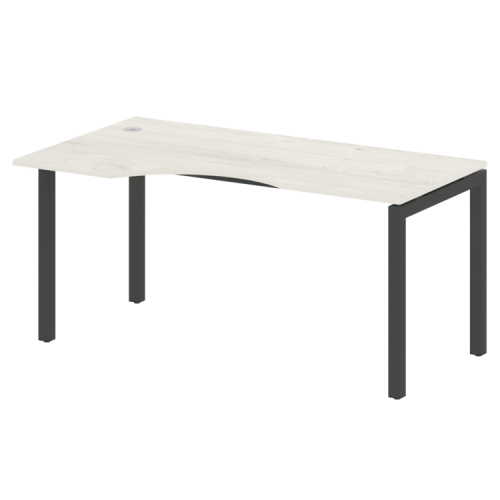 Стол криволинейный левый на П-обр. м/к Metal System Quattro 50БП.СА-1 (L) фото 9