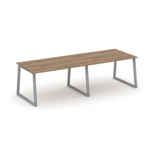 Style Project Стол переговорный SN-6T1.SPRG-011.3 Акация Лорка/Металл Антрацит 1960*980*750 фото 11