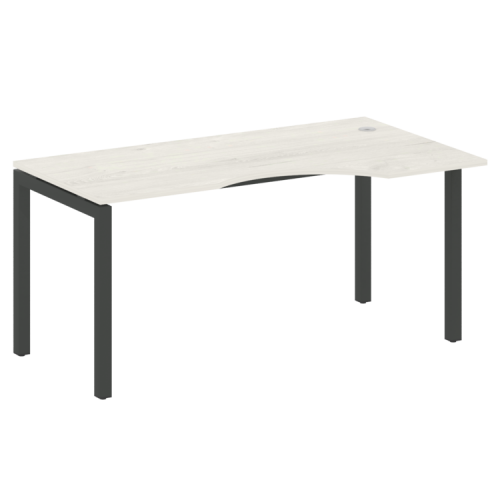 Стол криволинейный правый на П-обр. м/к Metal System Quattro 50БП.СА-1 (R) фото 9 Стол криволинейный правый на П-обр. м/к Metal System Quattro 50БП.СА-1 (R) фото 9