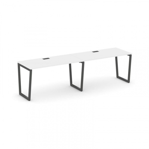 Style Project Рабочая станция 1 сторон. SN-4T2.ORS-021 Акация Лорка/Металл Антрацит/Заглушка Пластик фото 26