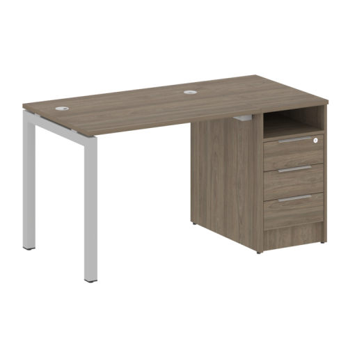 Бенч-система с тумбой на П-обр. м/к Metal System Quattro 50БП.РС-СТП-1.1 фото 2