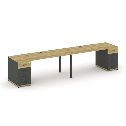 Бенч-система на 2 места с 2 опорными тумбами Concept CN.ORS-412 фото 4