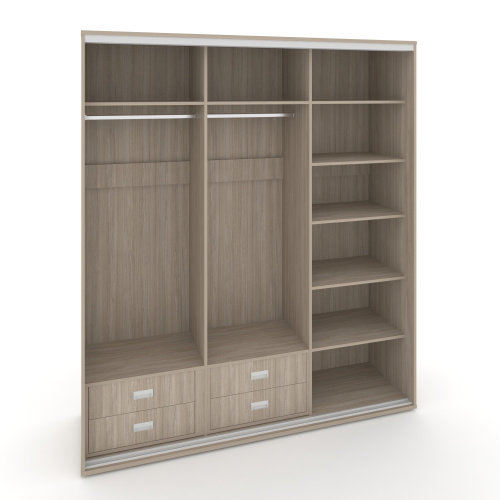 Корпус 3-х секционного шкафа высокого L=2519мм Maris SH.K3-7.1 K3 фото 4 Корпус 3-х секционного шкафа высокого L=2519мм Maris SH.K3-7.1 K3 фото 4