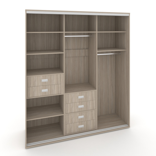 Корпус 3-х секционного шкафа высокого L=1919мм Maris SH.K3-3.1 K6 фото 4