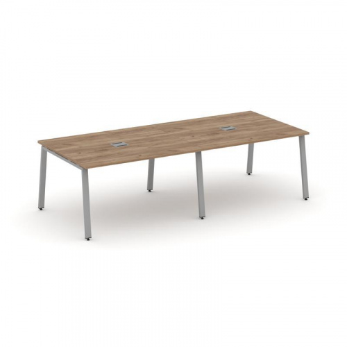 Style Project Стол переговорный SN-6A.SPRG-044 Вяз Благородный/Металл Антрацит 3160*1180*750 фото 6