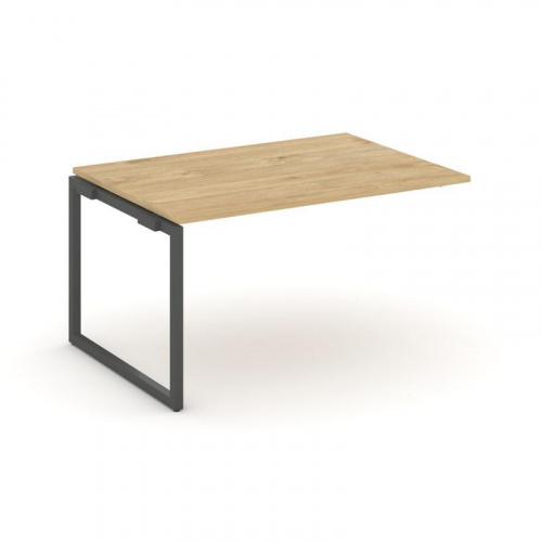 Style Project Проходной наб. элем. перег. стола SN-4O.NSPRG-003.3 Дуб Наварра/Металл Белый 1380*980* фото 25