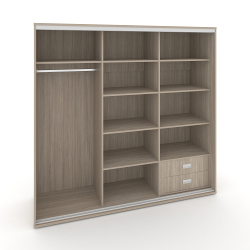 Корпус 3-х секционного шкафа низкого L=1769мм Maris SH.K3-2.2 K1 фото 6