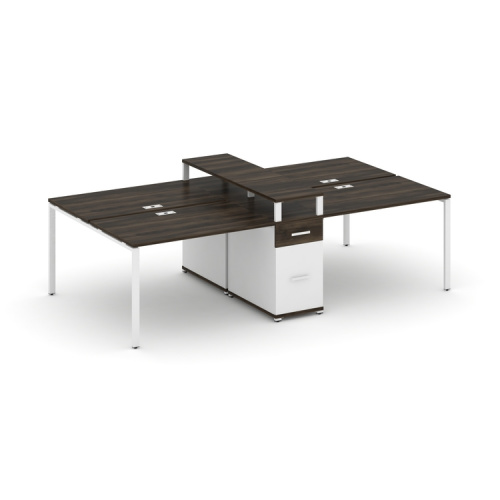 Бенч-система на 4 места с 1 опорной тумбой Concept CN.DRS-438 фото 10