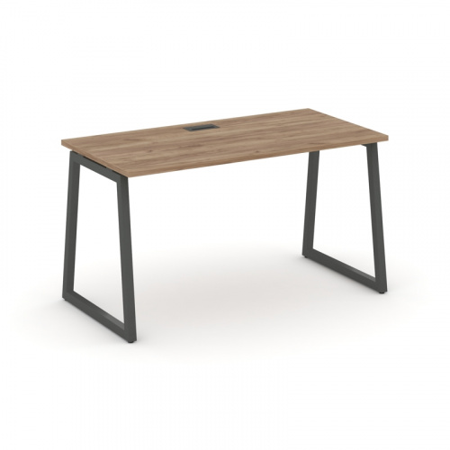 Style Project Стол письменный SN-4T1.SP-005 Акация Лорка/Металл Антрацит/Заглушка Пластик Черный 178 фото 10