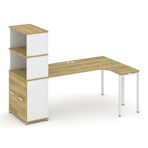 Стол эргономичный с опорным распашным шкафом Concept CN.SA-216(R) фото 3