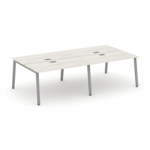 Style Project Рабочая станция 2-х сторон. SN-6A.DRS-032 Акация Лорка/Металл Белый 2360*1232*750 фото 14