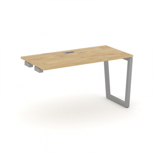 Style Project Стол-приставка к опор. элем. SN-5T2.OPRS-023 Акация Лорка/Металл Антрацит/Заглушка Пла фото 2