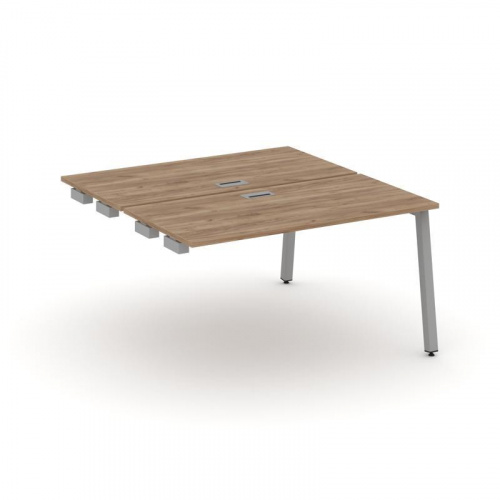 Style Project Стол-приставка к опор. элем. SN-5A.DPRS-002 Дуб Табак/Металл Белый 1180*1232*750 фото 13