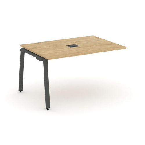 Style Project Проходной наб. элем. перег. стола SN-6A.NSPRG-004 Белый/Металл Белый 1580*980*750 фото 11