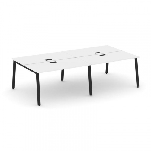 Style Project Рабочая станция 2-х сторон. SN-6A.DRS-032 Акация Лорка/Металл Белый 2360*1232*750 фото 4