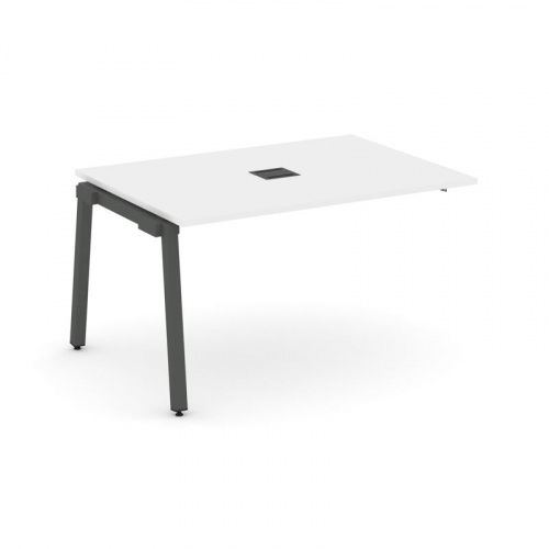 Style Project Проходной наб. элем. перег. стола SN-5A.NSPRG-003 Акация Лорка/Металл Белый 1380*980*7 фото 25