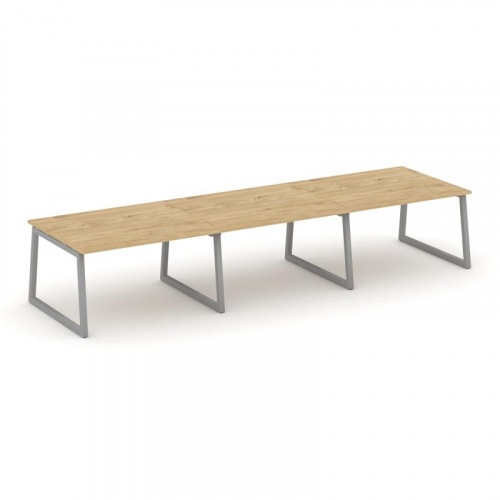 Style Project Стол переговорный SN-5T1.SPRG-054.3 Акация Лорка/Металл Антрацит 4740*1180*750 фото 3