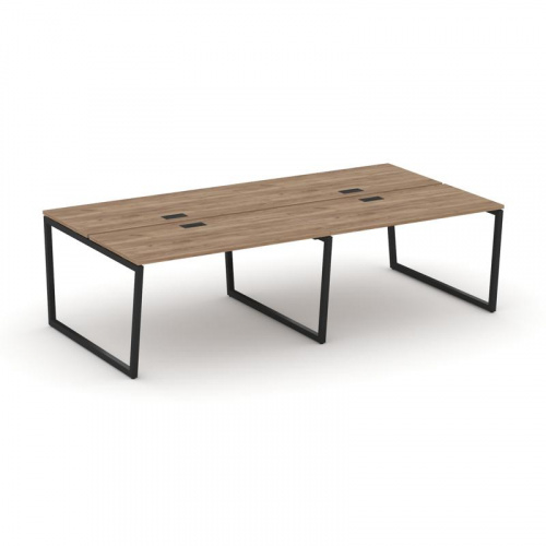 Style Project Рабочая станция 2-х сторон. SN-4T2.DRS-041 Акация Лорка/Металл Антрацит/Заглушка Пласт фото 8