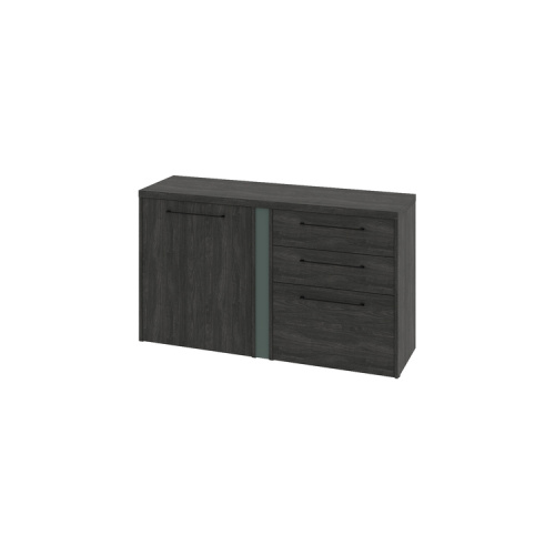 Тумба двухсекционная с дверью ЛДСП и 3 ящиками Greenwood G-681.01L (L)