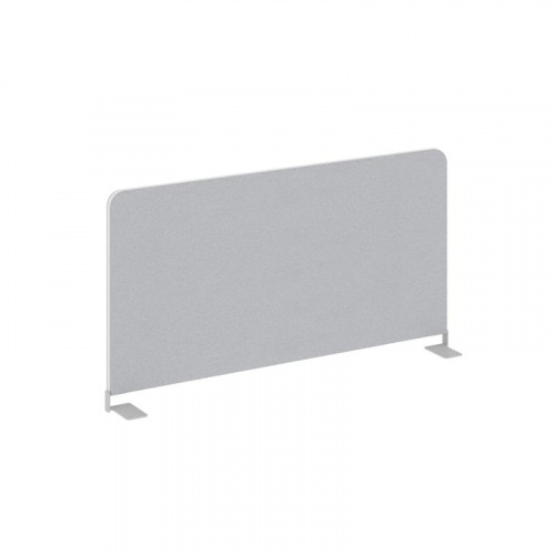 Настольный Экран боковой UNE.TEKRB.AL-401.25 Laguna 130/Металл Серый 700*28*397 фото 2