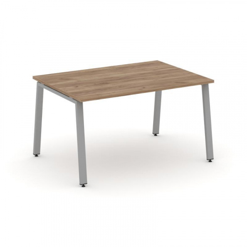 Style Project Стол переговорный SN-6A.SPRG-004.3 Дуб Наварра/Металл Белый 1580*980*750 фото 6