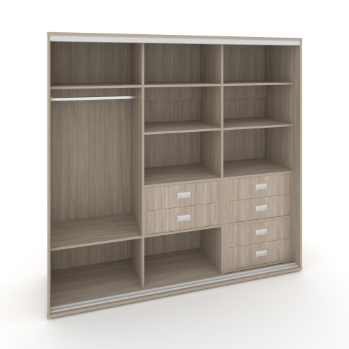 Корпус 3-х секционного шкафа низкого L=1769мм Maris SH.K3-2.2 K3 фото 6 Корпус 3-х секционного шкафа низкого L=1769мм Maris SH.K3-2.2 K3 фото 6